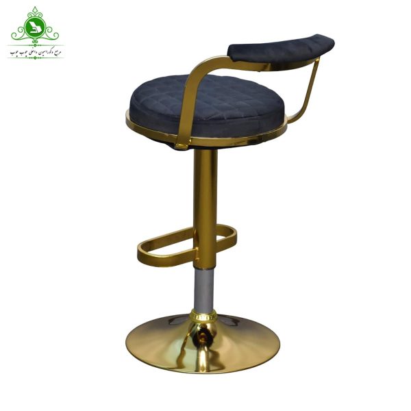 صندلی اپن جکدار مدل زیمر چستری پشتی دار طلایی