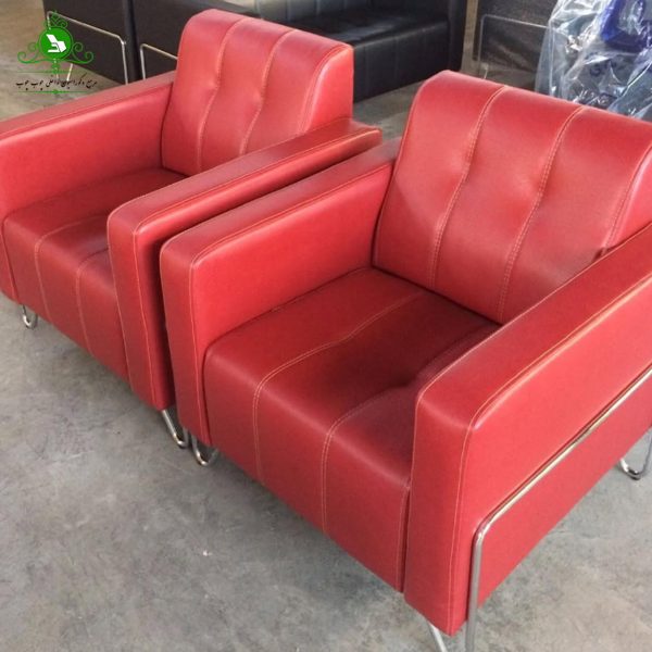 single sofa 1700 2 مبل اداری تک نفره 1700 قرمز