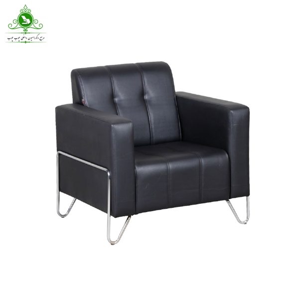 single sofa 1700 مبل اداری تک نفره 1700 مشکی