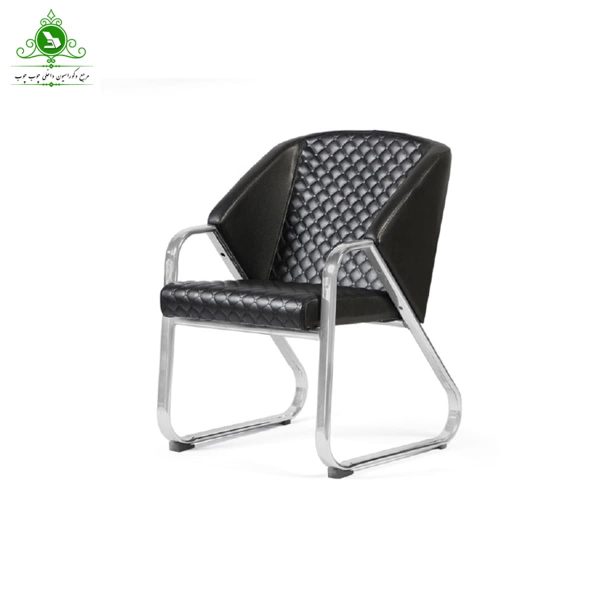 مبل اداری تک نفره مدل آنتیک کروم