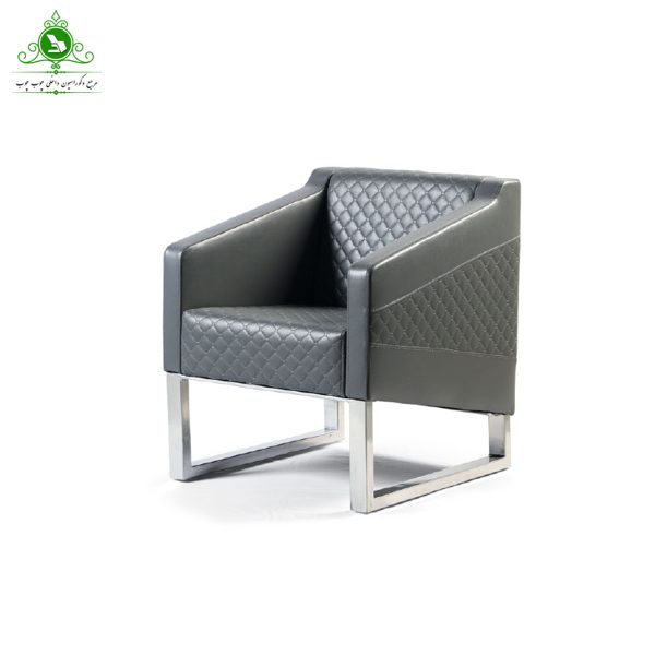 single sofa sasha crom مبل اداری تک نفره مدل ساشا