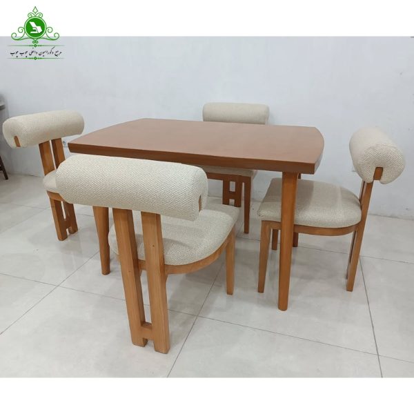 میز و صندلی ناهارخوری چهارنفره مدل تی