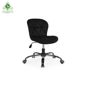 صندلی اداری کارمندی مدل فایبر روکش دار