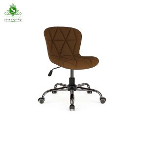 صندلی اداری کارمندی مدل فایبر روکش دار
