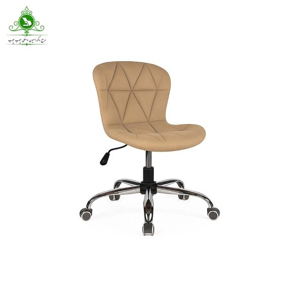 Fiber-covered office chair (6) صندلی اداری کارمندی مدل فایبر روکش دار