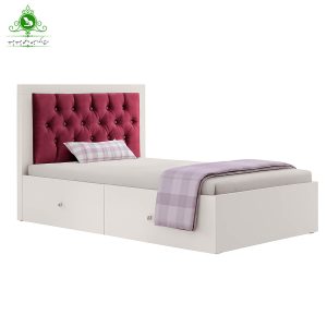 تخت خواب یک و نیم نفره مدل البرز عرض 120
