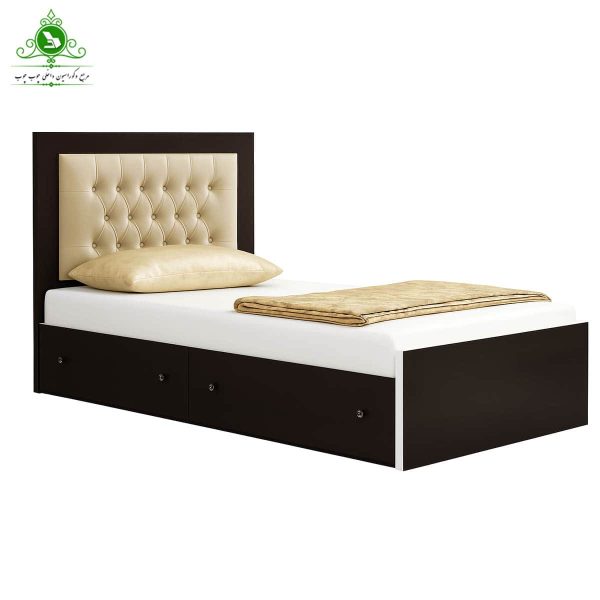 تخت خواب یک و نیم نفره چستر مدل پانتا عرض 120