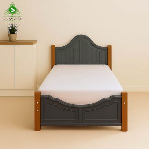 تخت خواب یک و نیم نفره MDF وکیوم مدل کیان عرض 120