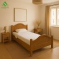 تخت خواب یک و نیم نفره مدل آترا عرض 120