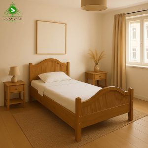 تخت خواب یک و نیم نفره مدل آترا عرض 120