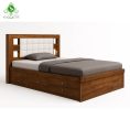 تخت خواب یک و نیم نفره مدل کارولین عرض 120