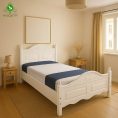 تخت خواب یک و نیم نفره مدل تبسم عرض 120