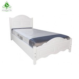تخت خواب یک و نیم نفره مدل تبسم عرض 120