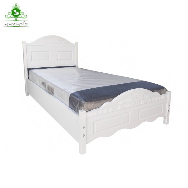 تخت خواب یک و نیم نفره مدل تبسم عرض 120