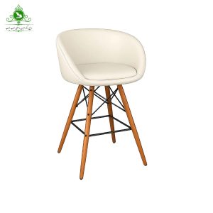صندلی اپن مدل لگنی پایه ایفلی چوبی