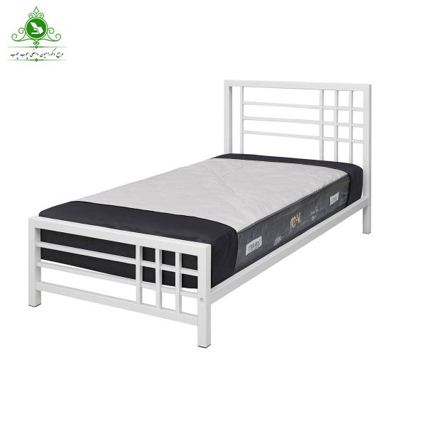 تخت خواب یک و نیم نفره مدل رئال عرض 120