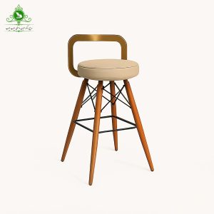 صندلی اپن مدل زیمر پایه ایفلی چوبی