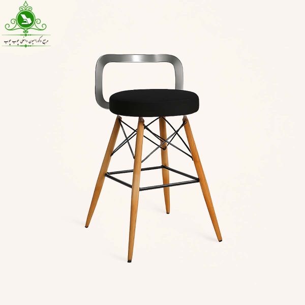 صندلی اپن مدل زیمر پایه ایفلی چوبی صندلی اپن مدل زیمر پایه ایفلی چوبی