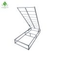 کفی تخت خواب یک نفره جکدار تمام کلاف یک نردبانی