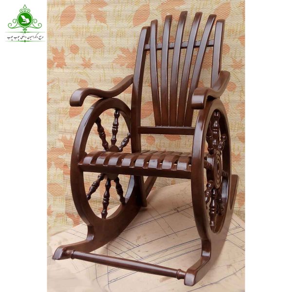 malavani model rocking chair 3 صندلی راک مدل ملوانی