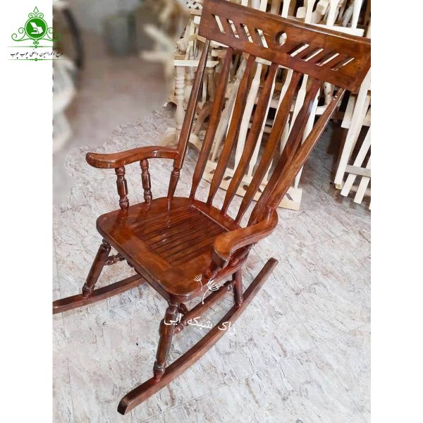 shabakei model rocking chair 2 صندلی راک مدل شبکه ای