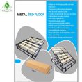 Double bed base with full square mattress, single ladder diaco 2_DNcompressed