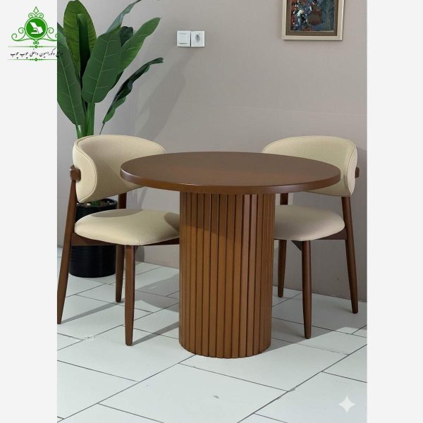 Rozhin four-seater dining table 3_DNcompressed میز ناهارخوری چهار نفره مدل روژین