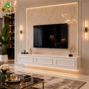 میز تلویزیون دیواری تمام MDF مدل M302