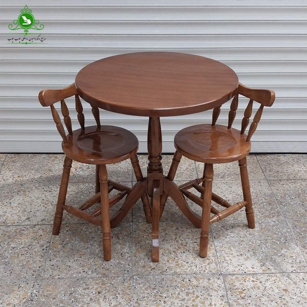double Dining table khargoushi 2_DNcompressed میز و صندلی ناهارخوری دو نفره مدل خرگوشی