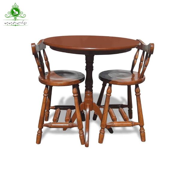double Dining table khargoushi_DNcompressed میز و صندلی ناهارخوری دو نفره مدل خرگوشی