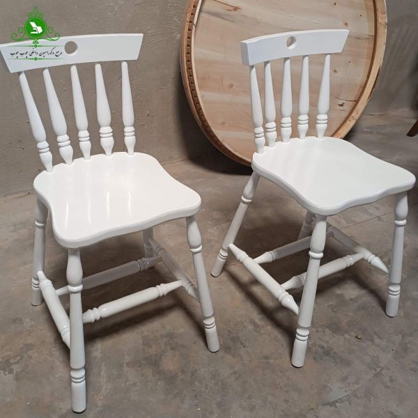 khorshidi dining chair 3_DNcompressed صندلی ناهارخوری مدل خورشیدی رنگ سفید