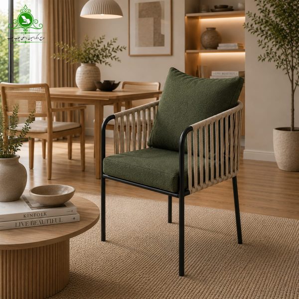 dining chair faster 3 صندلی فست فودی مدل فاستر رنگ سبز