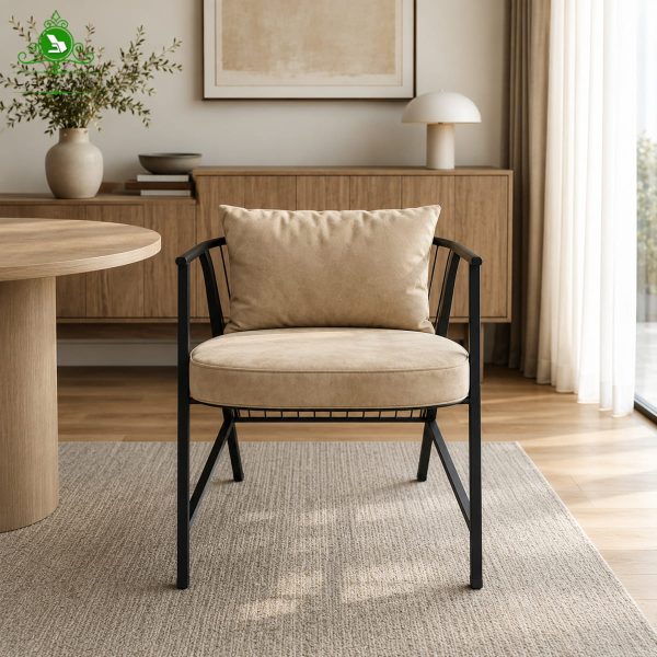 dining chair mahour 2 صندلی فست فودی فلزی مدل ماهور